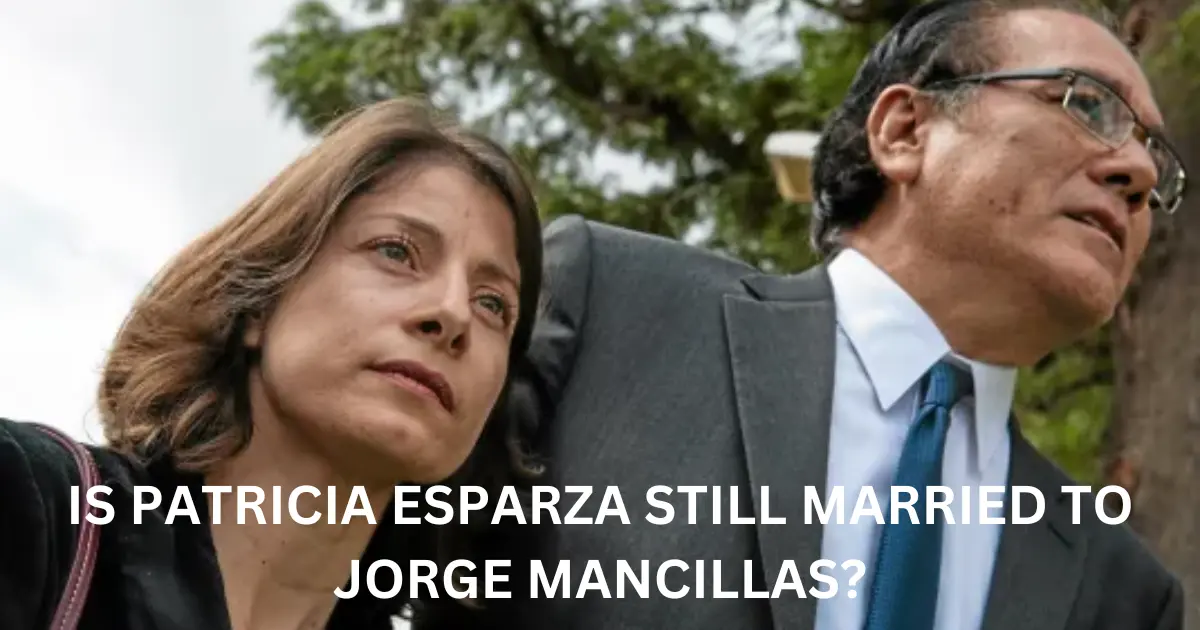 is patricia esparza still married to jorge mancillas